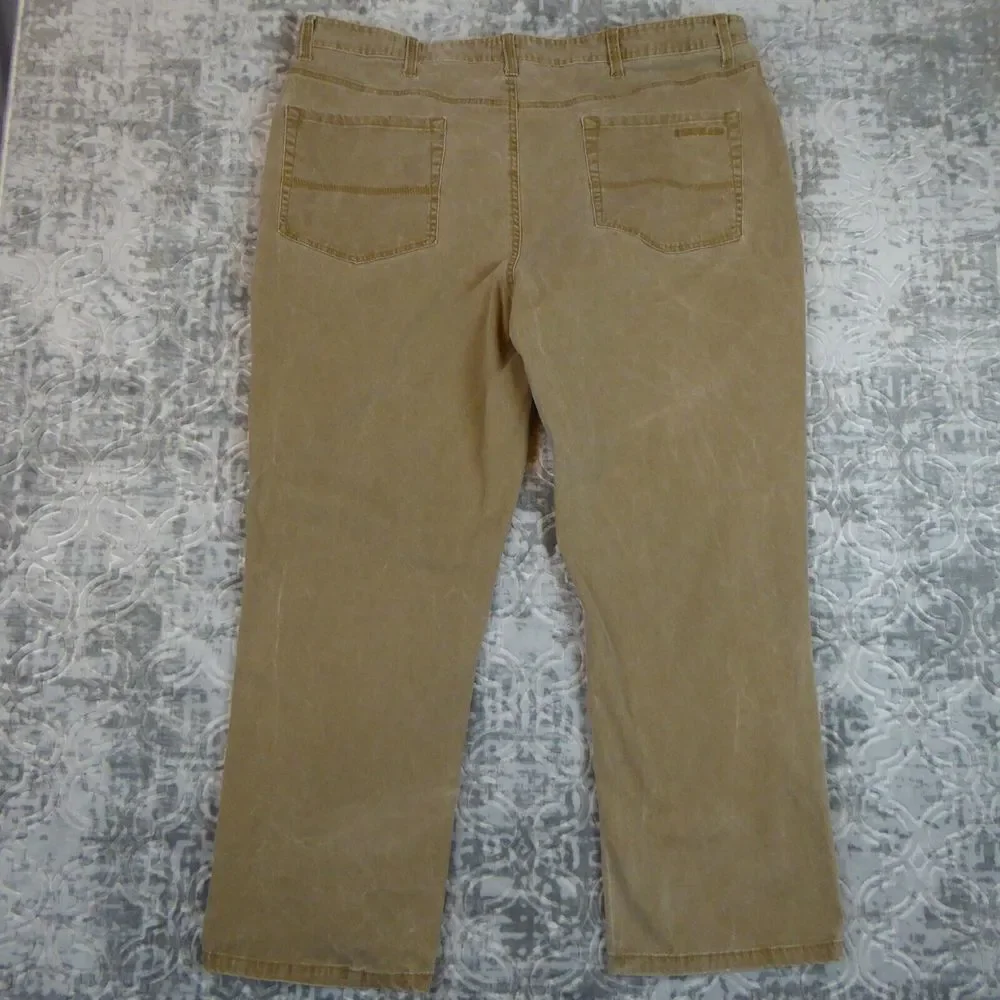 Redhead Pants Mens 44x30 Beige Field Hiking Outdoors Camping Chino Khaki - Picture 4 of 12